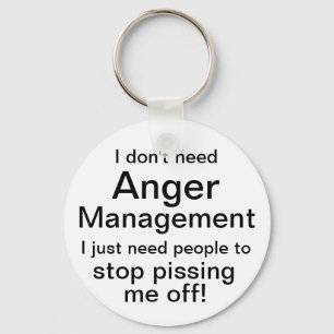 Anger Management Key Chain Schlüsselanhänger