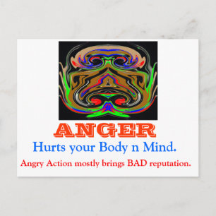 ANGER-Management Postkarte