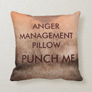 ANGER MANAGEMENT PUNKT MICH PILLOW KISSEN