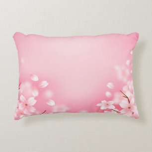 Angerautes Polyester Dekokissen