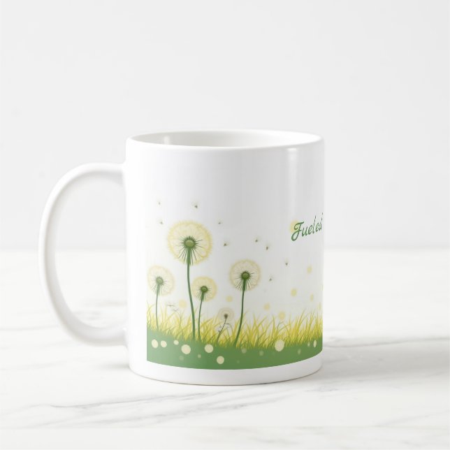 Angeregt durch [Ihre Worte] - bearbeitbare Quote K Kaffeetasse (Links)