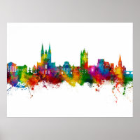 Angers France Skyline
