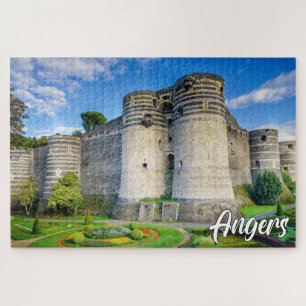 Angers Towers, Angers, Frankreich Puzzle