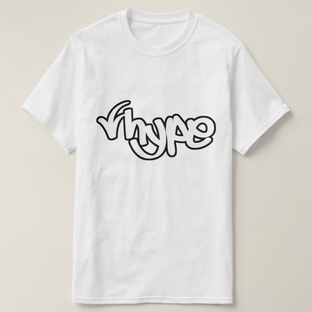 Angesagt-Hop-Hype T-Shirt (Design vorne)