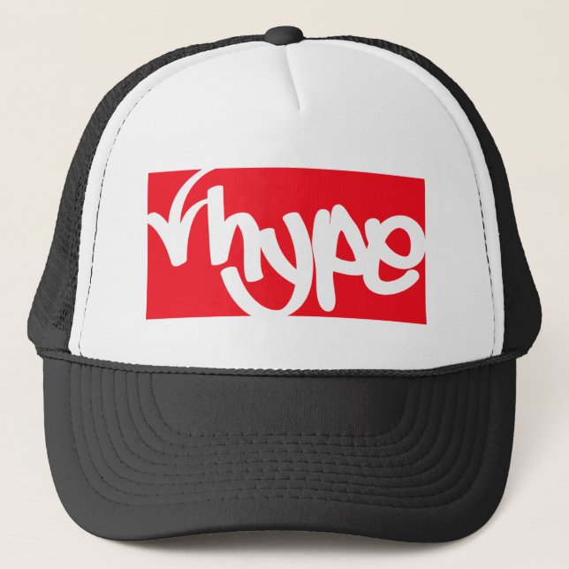 Angesagt-Hop-Hype Truckerkappe (Vorderseite)