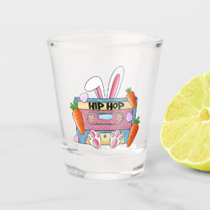 Angesagt-Hop Ostergeblasenes Mixtape - Retro Casse Schnapsglas