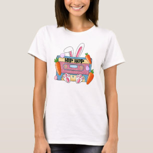 Angesagt-Hop Ostergeblasenes Mixtape - Retro Casse T-Shirt