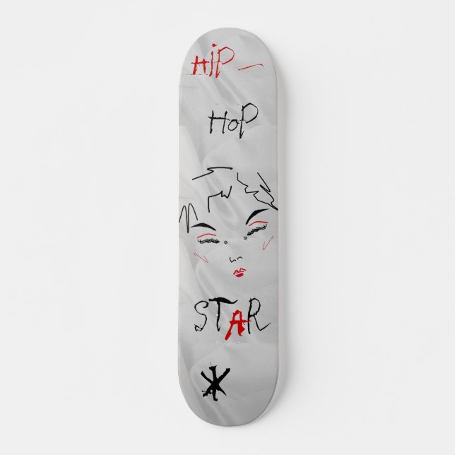 Angesagt-Hop-Star-Skateboard Skateboard (Vorne)