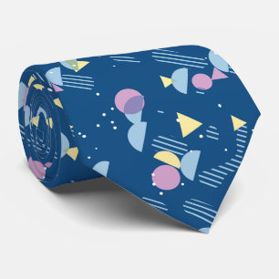 Angesagt Modernes Abstraktes geometrisches 50er Ar Krawatte