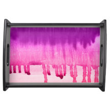 Angesagt rosa und Lila Wasserfarben Ombre-Design