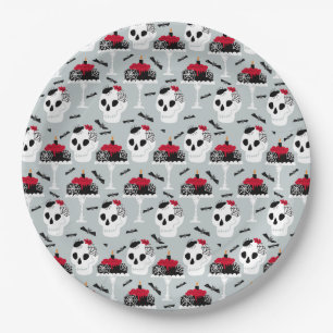 Angesagt Spooky Crawly Spinnen Skull Cakes Hallowe Pappteller