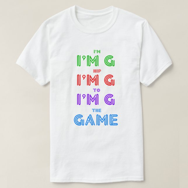 Angesagt zum GAME-T - Shirt (Design vorne)