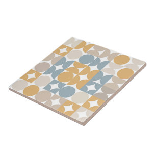 Angesagte Abstrakte Halbkreise Industrielle Fusion Fliese