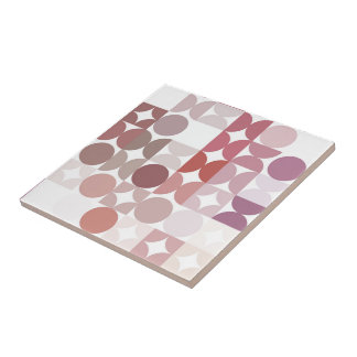 Angesagte Abstrakte Halbkreise Industrielle Fusion Fliese