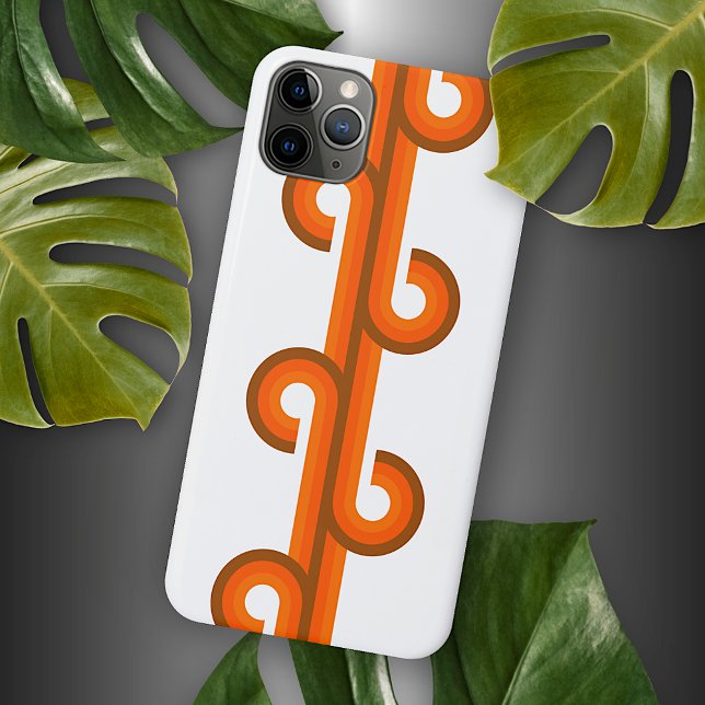 Angesagte Abstrakte Wellenformen Fusion Kunstmuste iPhone Hülle (Von Creator hochgeladen)