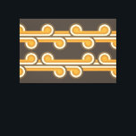 Angesagte Abstrakte Wellenformen Industrielle Fusi Leinwanddruck<br><div class="desc">Schöne zeitgenössische sienna terra cotta orange, dunkelgelb und braun farbige geometrische kreisen formen kunstmuster. Elegantes, stilvolles und eklektisches minimalistisches Design für den künstlerischen Innenarchitekten, den künstlerischen Dekorator, den beliebten angesagten Trendsetter, den Vintagen Retro-Stil oder den abstrakten geometrischen Motiv-Liebhaber. Entdecken Sie dieses Design mit den Farben der Innendekoration und dekorieren Sie...</div>