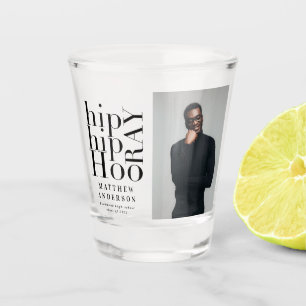 Angesagte angesagte Foto-Abschlussfeier  Schnapsglas