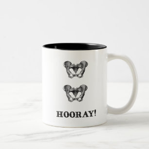 Angesagte angesagte Hooray Zweifarbige Tasse