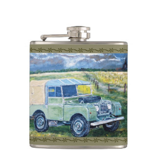 angesagte Flasche des Entwurfs-4x4 Flachmann
