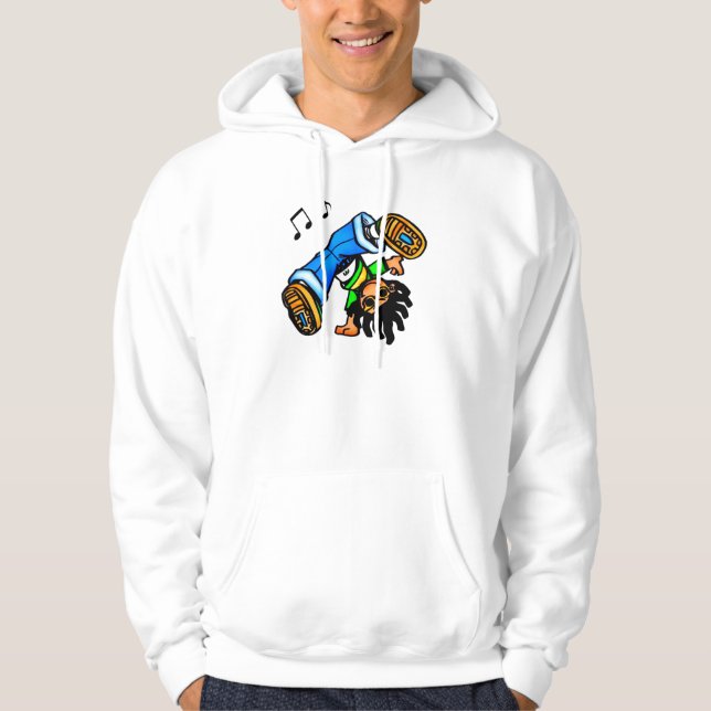 ANGESAGTE HOPFENkultur - BREAKDANCER Hoodie (Vorderseite)
