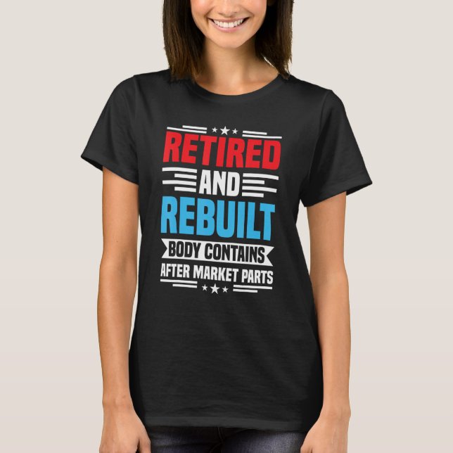 Angesagte Knie-Ersatz-Operation R T-Shirt (Vorderseite)