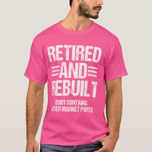 Angesagte Knie-Ersatzteile für müde und wieder her T-Shirt