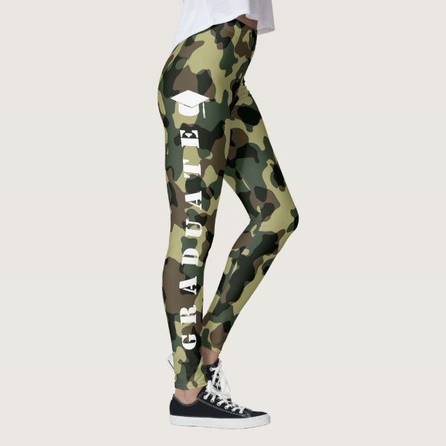 Angesagte Leggings: ROTC Militärisches Design Leggings (Rechts)