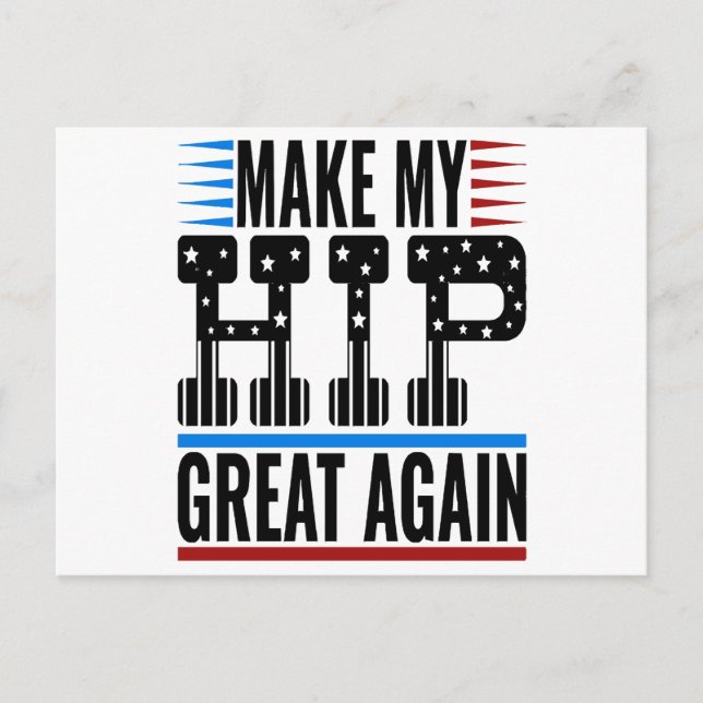 Angesagte Operation Feiertagspostkarte (Vorderseite)