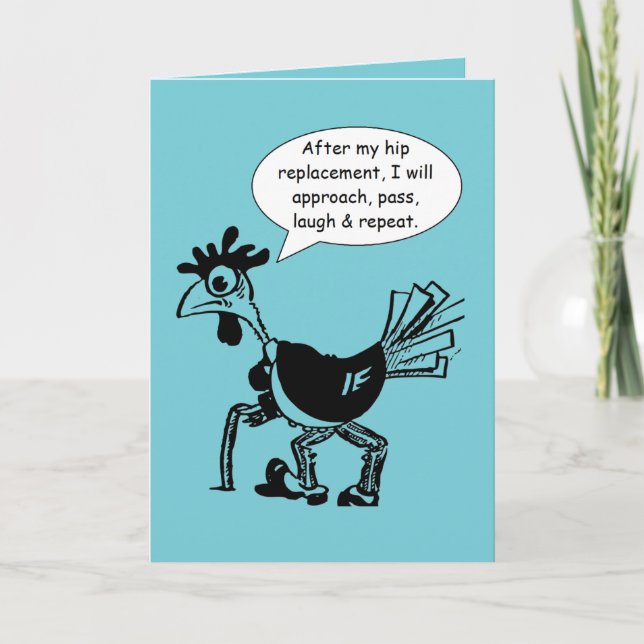 Angesagte Operation für den Austausch - Fun Quote Karte (Vorderseite)