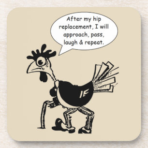 Angesagte Operation für den Austausch - Fun Quote Untersetzer