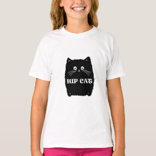 ANGESAGTE SCHWARZE KATZE CATS-Liebhaberdesign T-Shirt