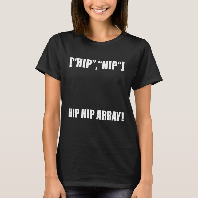 Angesagter Angesagter Array-Software-Engineer T-Shirt (Vorderseite)