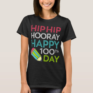 Angesagter Angesagter Feiertag glücklich 100. Schu T-Shirt
