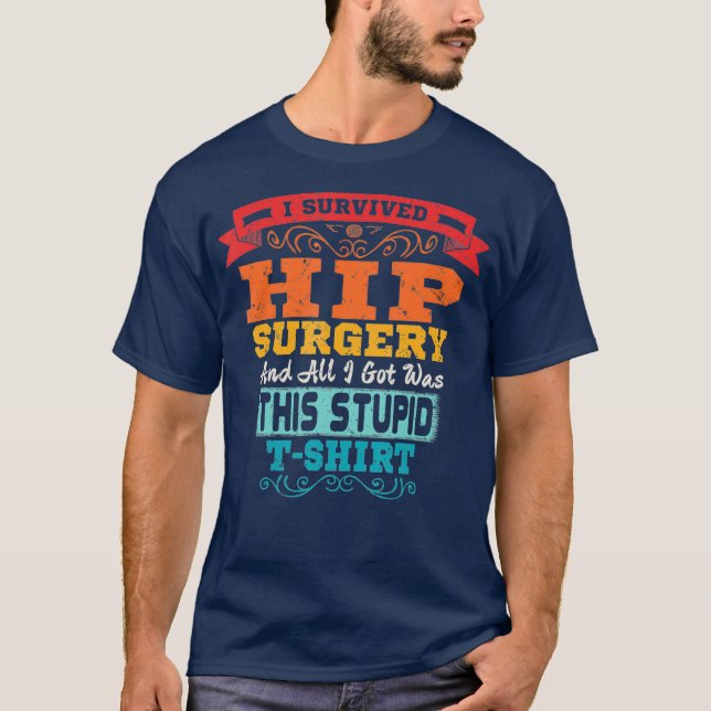 Angesagter Ersatz gebrochen Angesagte Operation Fu T-Shirt (Vorderseite)