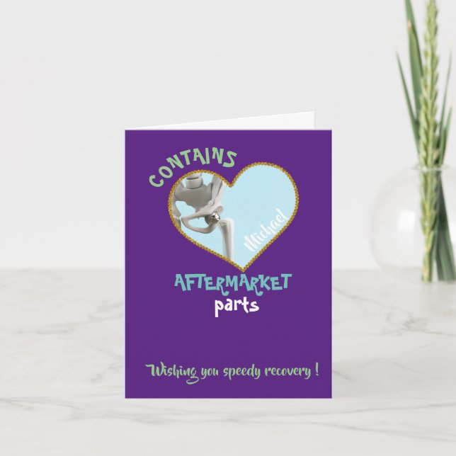 angesagter Ersatz lustige total angesagte Operatio Karte (Vorderseite)