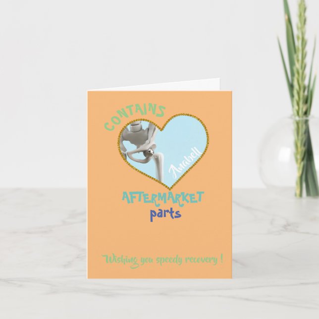 angesagter Ersatz lustige total angesagte Operatio Karte (Vorderseite)