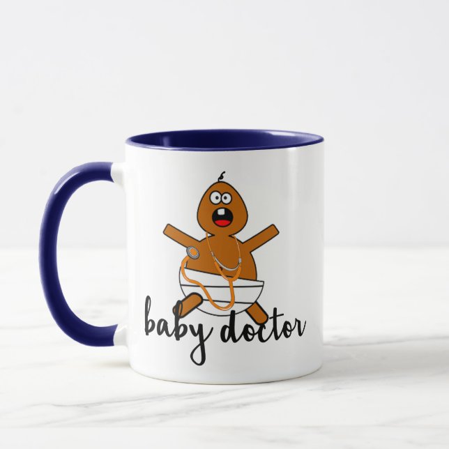 Angesagter Funny Pediatrician Baby Gifts Joke Pub Tasse (Links)