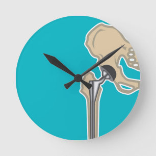 Angesagter gemeinsamer Ersatz Runde Wanduhr