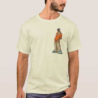 Angesagter Hopfenkopfhörer-Mann T-Shirt