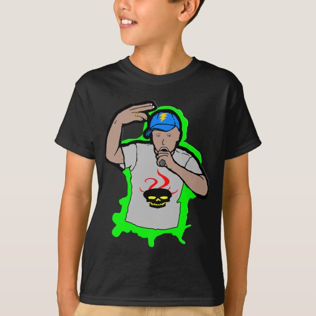 Angesagter HopfenRap 1 T-Shirt (Vorderseite)