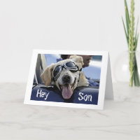 ANGESAGTER HUND SAGT: "HEY SON HAT EINEN COOLEN *V