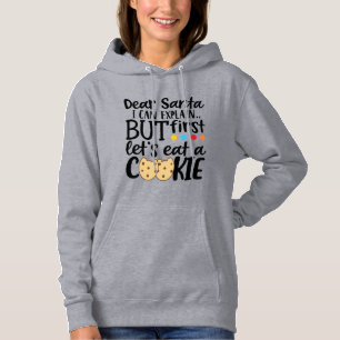 angesagter santa nackter neuer netter und lustiger hoodie