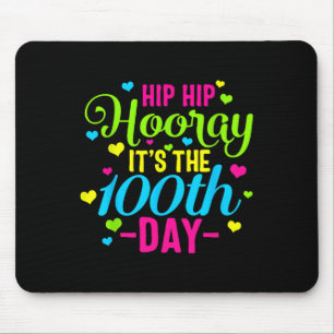 Angesagter Urlaub Es ist der 100. Schultag mit klu Mousepad