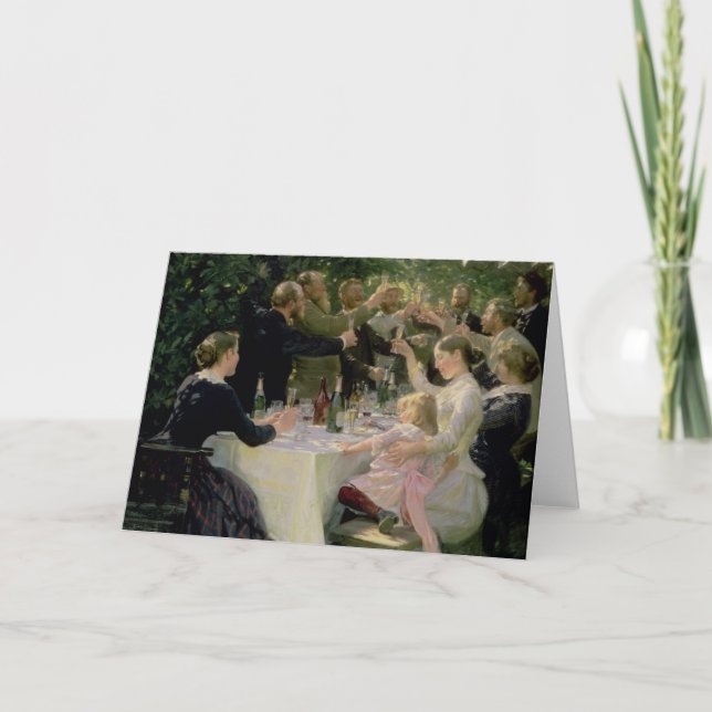 Angesagtes angesagtes Hurrah! Das Party der Karte (Vorderseite)