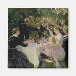 Angesagtes angesagtes Hurrah! Das Party der Magnet