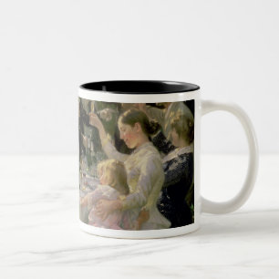 Angesagtes angesagtes Hurrah! Das Party der Zweifarbige Tasse