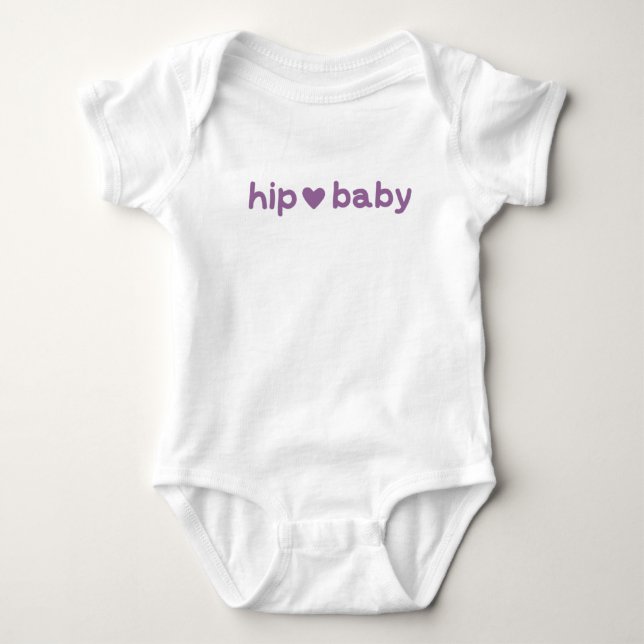 Angesagtes Baby für angesagtes Strampler (Vorderseite)