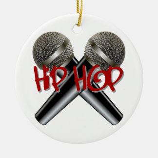 Angesagtes Hopfen - Lux-Rap-DJ-Rap-Turntable Keramik Ornament