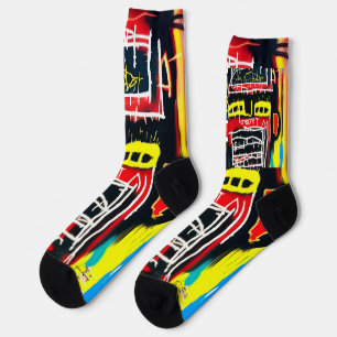 Angesagtes modernes Graffiti Street Art Spray Socken