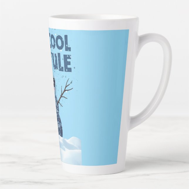 Angesagtes Snowman Holiday Design - Tasse (Rechts)